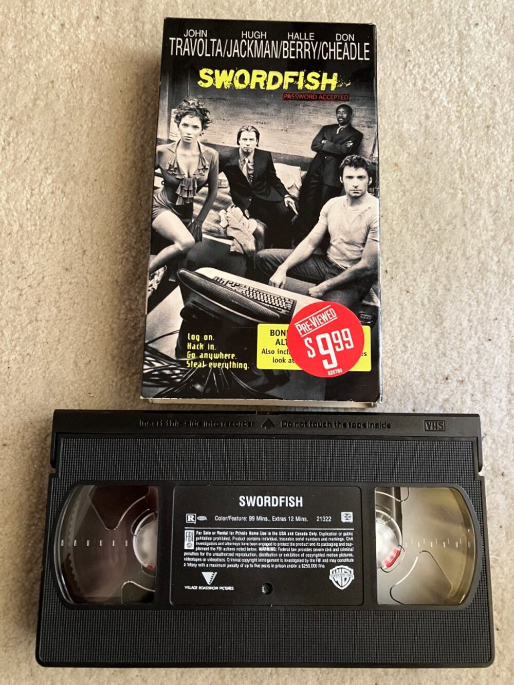 10/$20: Swordfish VHS
